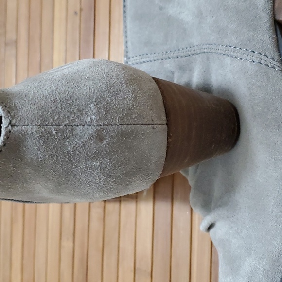 DIBA, Women's Gray Suede Sandra Slouchy Heeled Booties, Various Sizes, NWOT - Picture 10 of 12